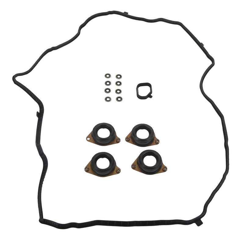 Engine Valve Cover Gasket Set 14pcs Rubber Replacement for 2DR EX 2.4L - Durable Material, Easy Installation, Reliable Sealing for 2013-2017 Models - Image 3