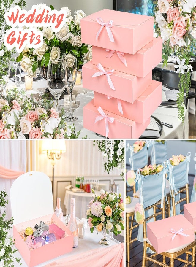 WLUSEAXI 15pack Gift Boxes with Lid 10.6x7.8x3.1Inches (Pink) - Image 4