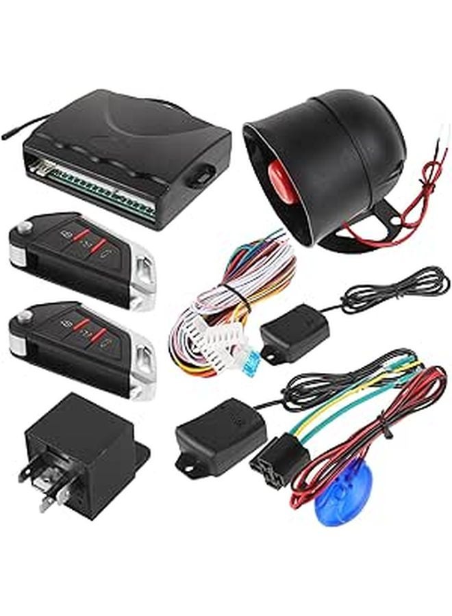 Universal Keyless Entry Remote Start System with Central Door Lock Anti Theft Security Kit - Image 1
