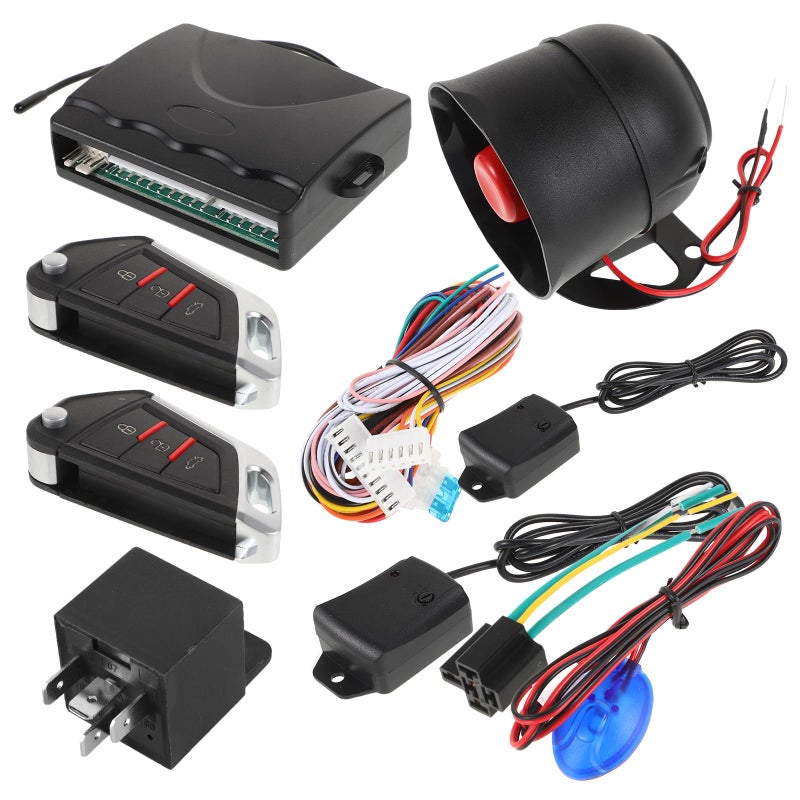 Universal Keyless Entry Remote Start System with Central Door Lock Anti Theft Security Kit - Image 2