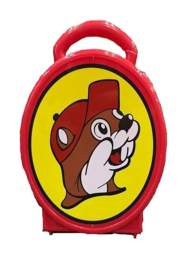 Buc-ee's Kids Color Activity Set, Portable Red Case with Stickers and Coloring Book, Take it on The Go Travel Art Kit - Image 1