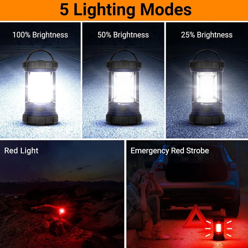 CT CAPETRONIX 3200LM Rechargeable Camping Lantern with Phone Charger - Image 3