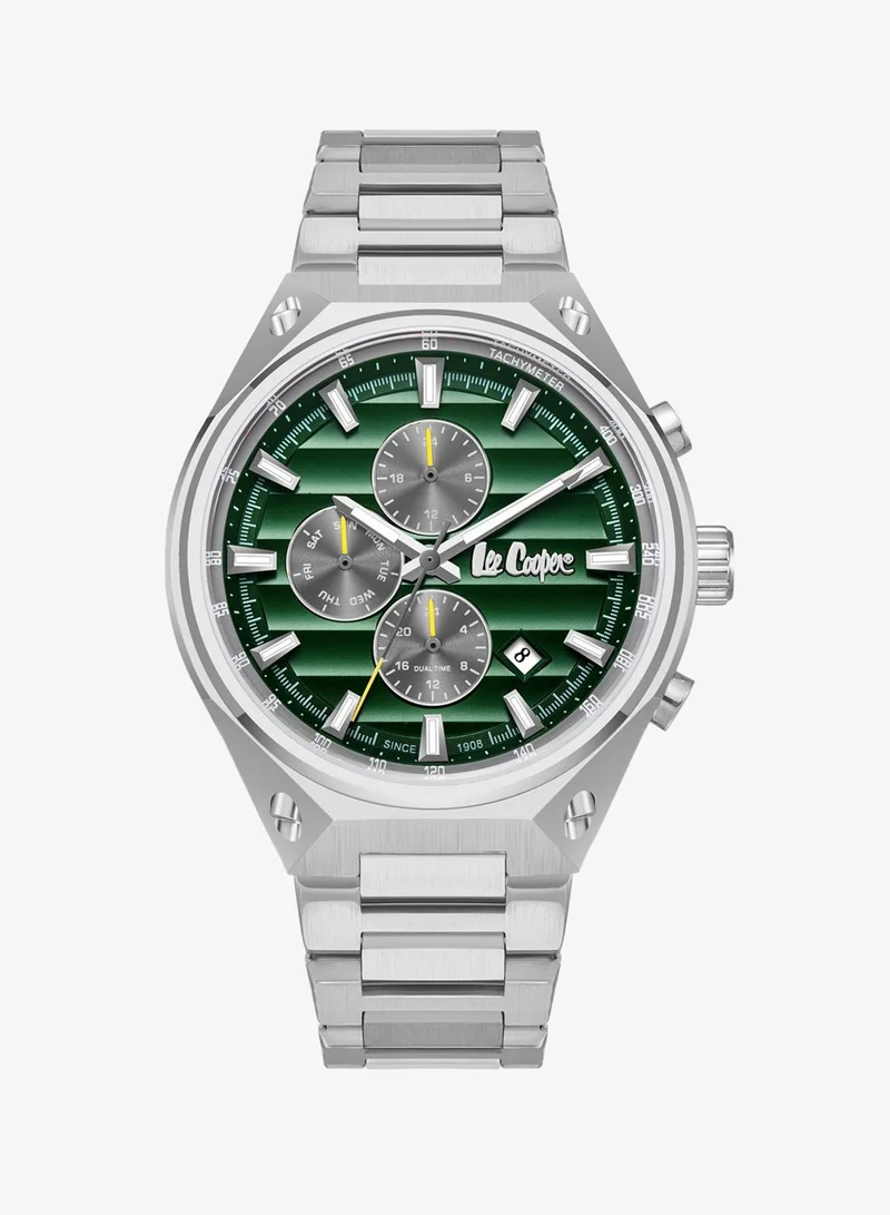 Lee Cooper Men's Metal Multi Function Watch LC08026.370 - 45 mm