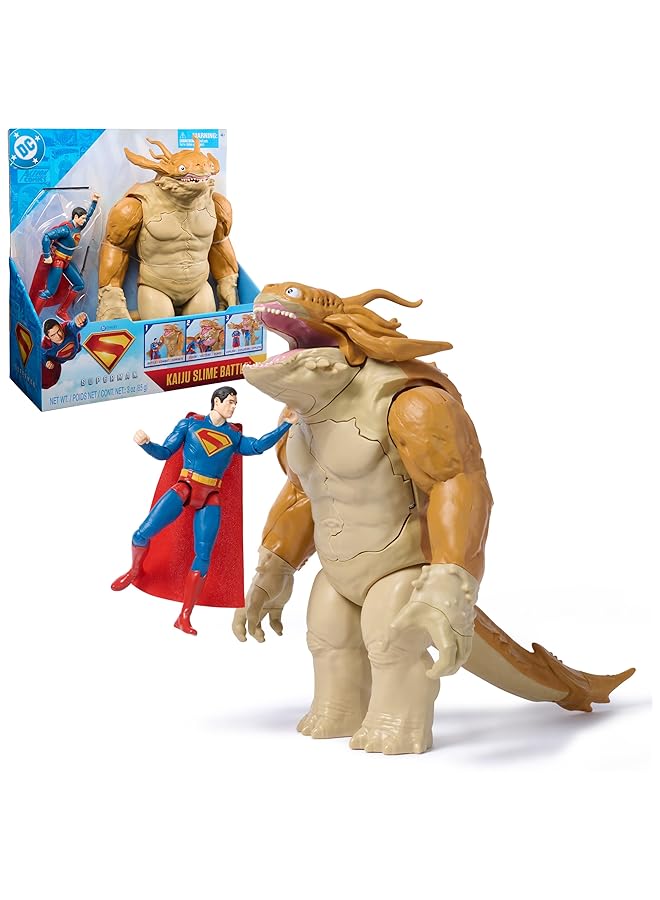 DC Comics Superman Kaiju Battle Playset With Kaiju Figure 30 Cm And Superman Figure 15 Cm Toy For Children From 4 Years - Image 1