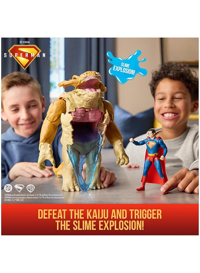 DC Comics Superman Kaiju Battle Playset With Kaiju Figure 30 Cm And Superman Figure 15 Cm Toy For Children From 4 Years - Image 4