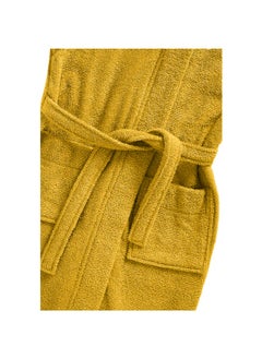 BYFT Daffodil (Yellow) Premium 6 Year Kids Hooded Bathrobe (108x104 Cm) Terry Cotton, Highly Absorbent and Quick dry, Hotel and Spa Quality Bathrobe for Boy and Girl-400 Gsm  - Image 3