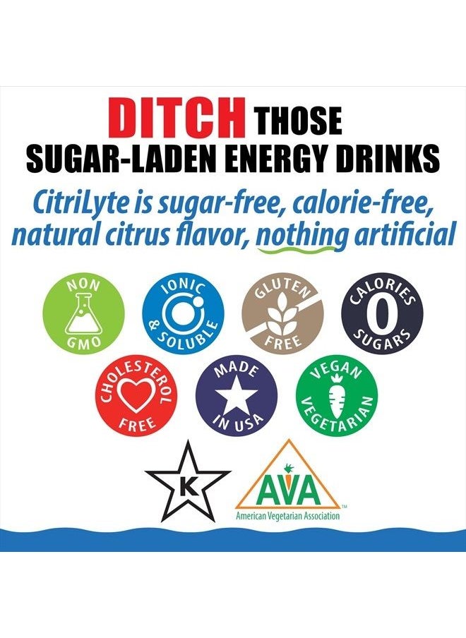 Elete Citrilyte Add-in elete CitriLyte Electrolyte Add-in Hydration Drops | Sodium, Magnesium, Potassium & Trace Minerals | Slight Lemon Flavor | Cramp Relief | Transform Any Drink into a Sports Drink, 24.6 mL  - Image 5