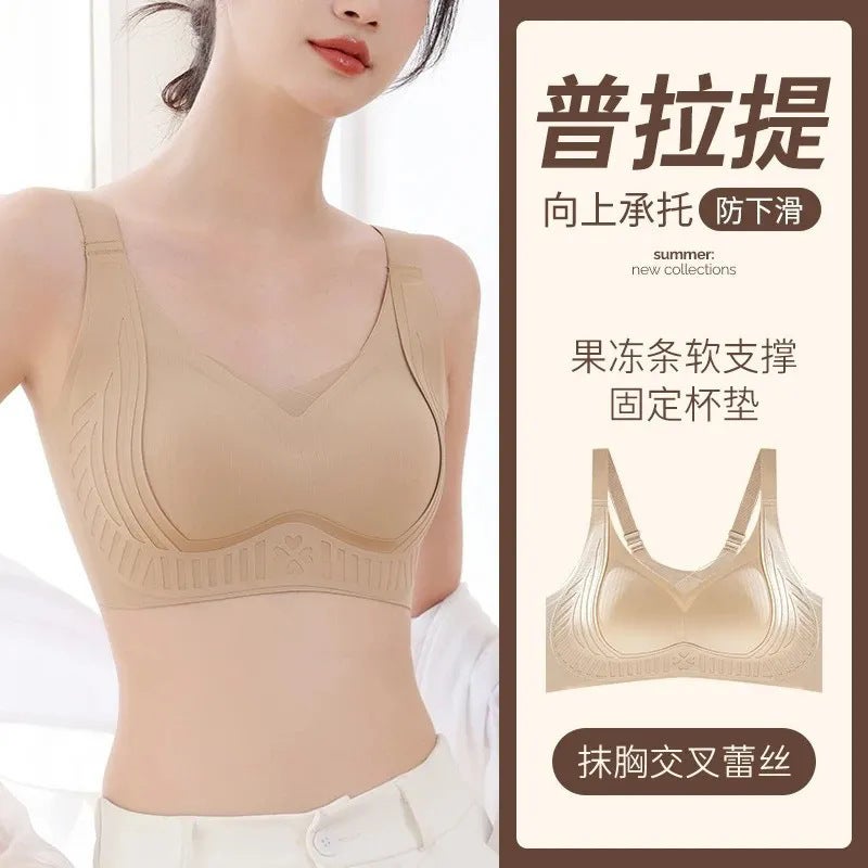 New Lift Seamless Back-Smoothing Push-Up Bra for Women, Wire-Free Breathable Lifting Bra - Image 2