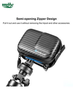 BURAQ For DJI Osmo Action 5 Pro / 4 / 3 PULUZ Mini Body Bag Portable EVA Storage Bag (Black)  - Image 5