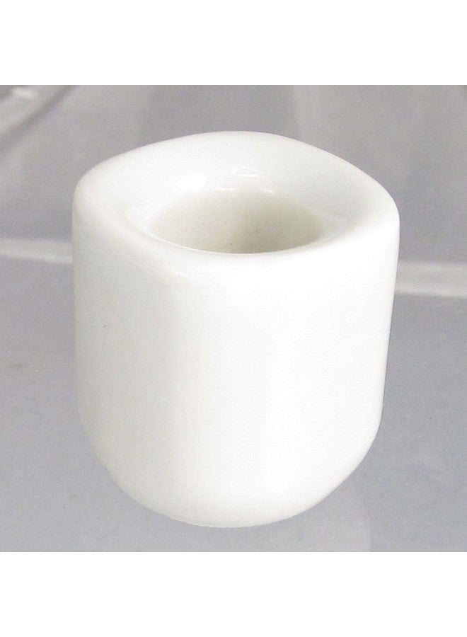 AzureGreen White Ceramic Chime Candle Holder - Image 2