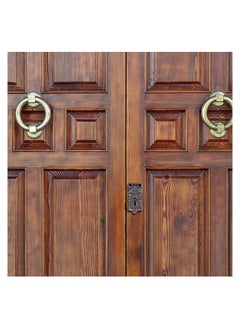 SYOSI 2 pieces Antique Cabinet Door Lock Vintage Decorative Furniture Lock with Key Zinc Alloy Cabinet Lock Decorative Lock Catches with Key for Jewellery Boxes Wooden Boxes Drawer Wardrobe  - Image 2