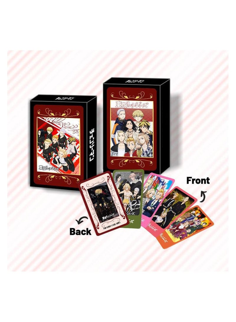 Color Fans 30 Pcs Tokyo Revengers Cute Anime Lomo Card Polaroid Photocards - Image 5