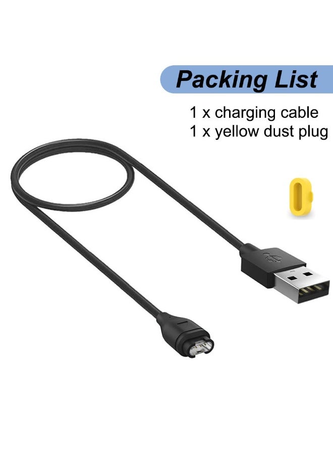 USB-C Charger Cable Right Angle for Garmin Watch [1-Pack 3.3ft], Type C Garmin Charging Cord for Fenix 8 7 7S 7X 6 5,Forerunner 965 955 265 255 165 55,Instinct,Venu 3S 2 SQ,Vivoactive 5 4,Epix,Tactix - Image 2
