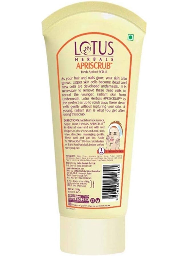 Lotus APRISCRUB™  Fresh Apricot Scrub 180gm  - Image 2