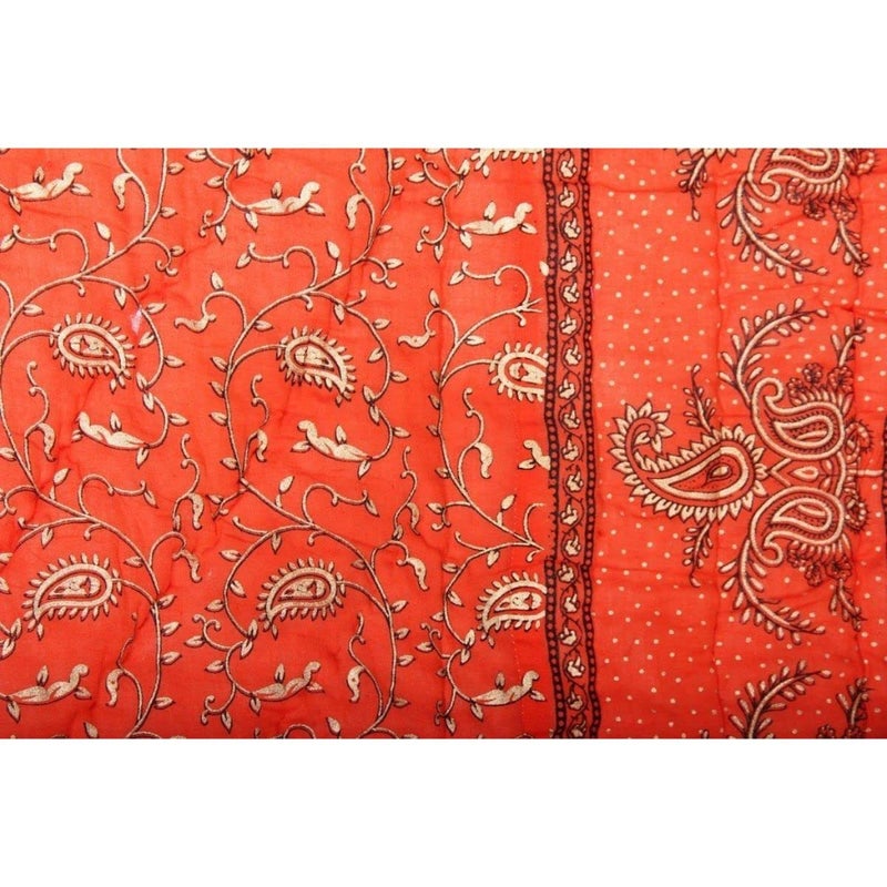 SAMRADHI Traditional Famous Jaipuri Beautiful Floral Print in Multi Colour Jaipuri Rajai/Razai/Quilt Double/Double Bed Quilt/Comforter/AC Quilt/AC Comforter - Image 2