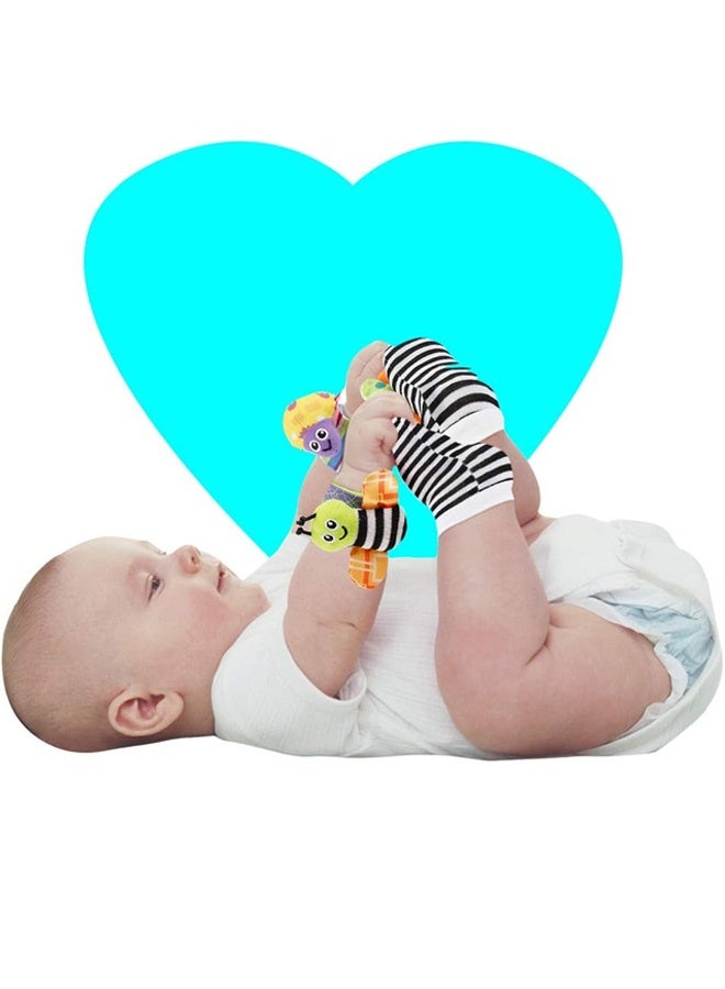 Baby Infant Rattle Socks Toys 3-6 to 12 Months Girl Boy Learning Toy - Image 2