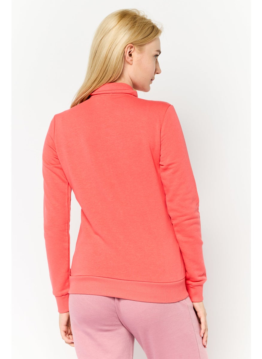 PUMA - Women Regular Fit Long Sleeve Training Sweatshirt, Pink - Image 1