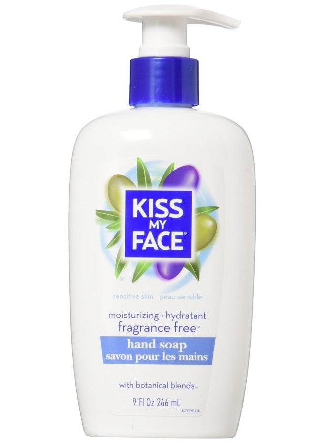 Kiss My face Hand Soap Fragrance-Free 9oz Pump