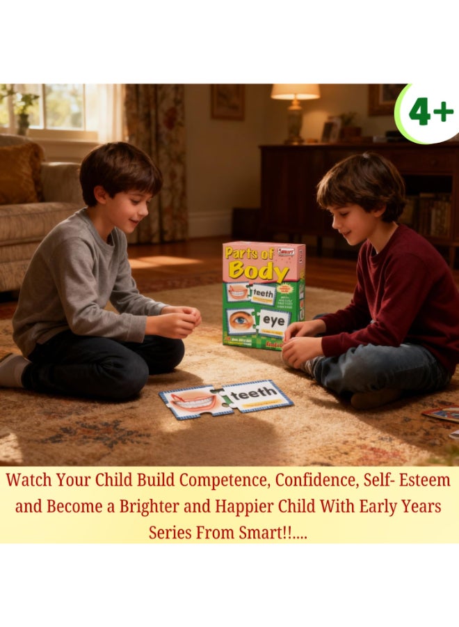Creative's Creative’s Smart Parts of Body Educational Games - Recognition & Naming Game for Kids, Learning Skills & Speech Therapy, Montessori Toys Gift for Boys & Girls Ages 4 5 6 - Image 3