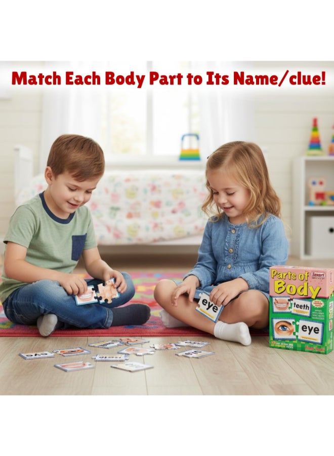 Creative's Creative’s Smart Parts of Body Educational Games - Recognition & Naming Game for Kids, Learning Skills & Speech Therapy, Montessori Toys Gift for Boys & Girls Ages 4 5 6 - Image 4