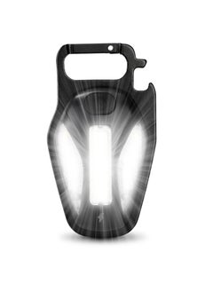 COB Work Light, Portable Waterproof Small Led Keychain Flashlights, Rechargeable Cob Keychain Light, Collapsible Bracket and Strong Magnet, Perfect for Night Running, Camping