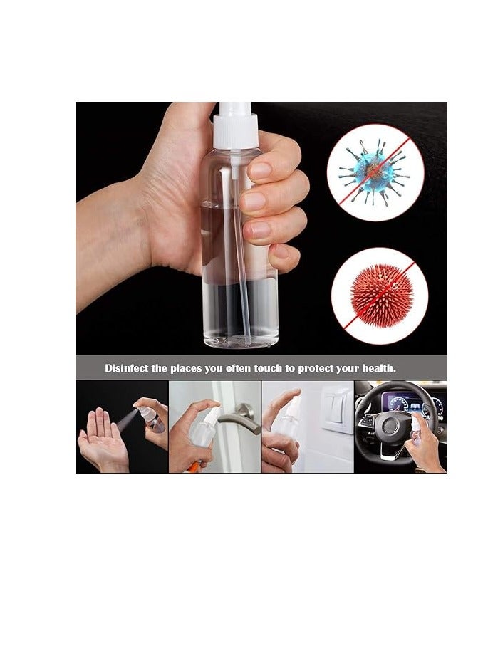 50-Piece Empty Spray Bottles Clear 100ml - Image 3