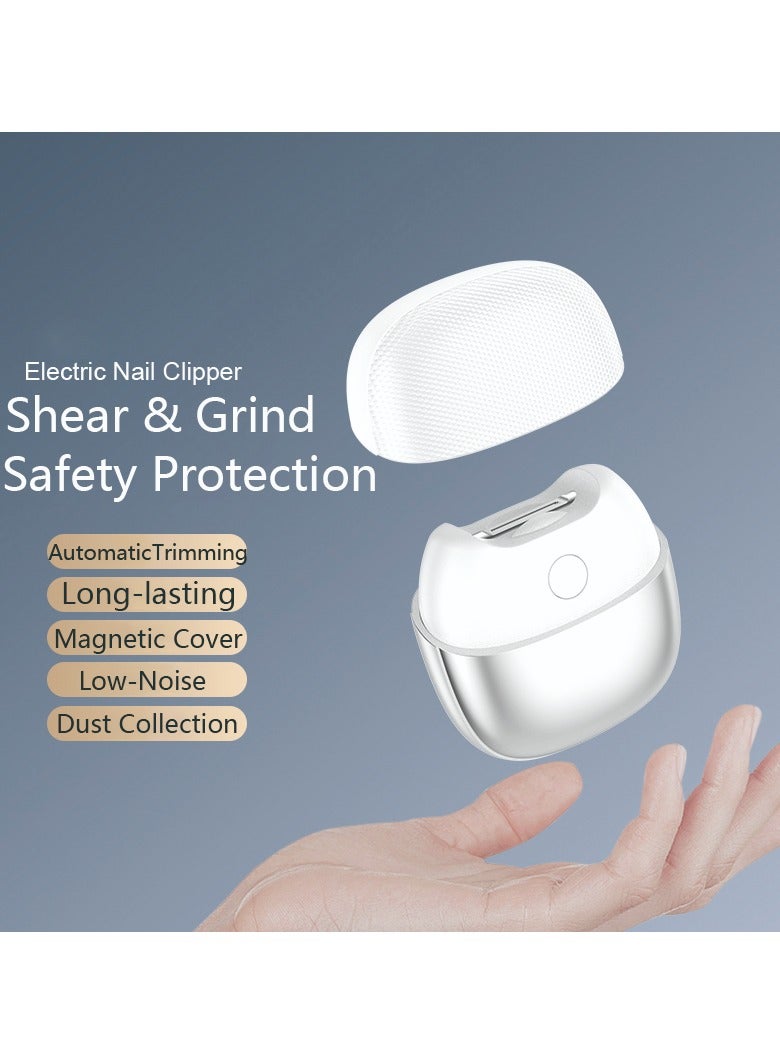 بلو فاير ملمع أظافر كهربائي ذكي M11 احترافي 2025 للحيوانات الأليفة والبشر - لايؤلم، يعمل تلقائياً، لتهذيب هادئ وسهل للكلاب والقطط والأطفال والكبار - بدون أسلاك، تصميم مريح - Image 2