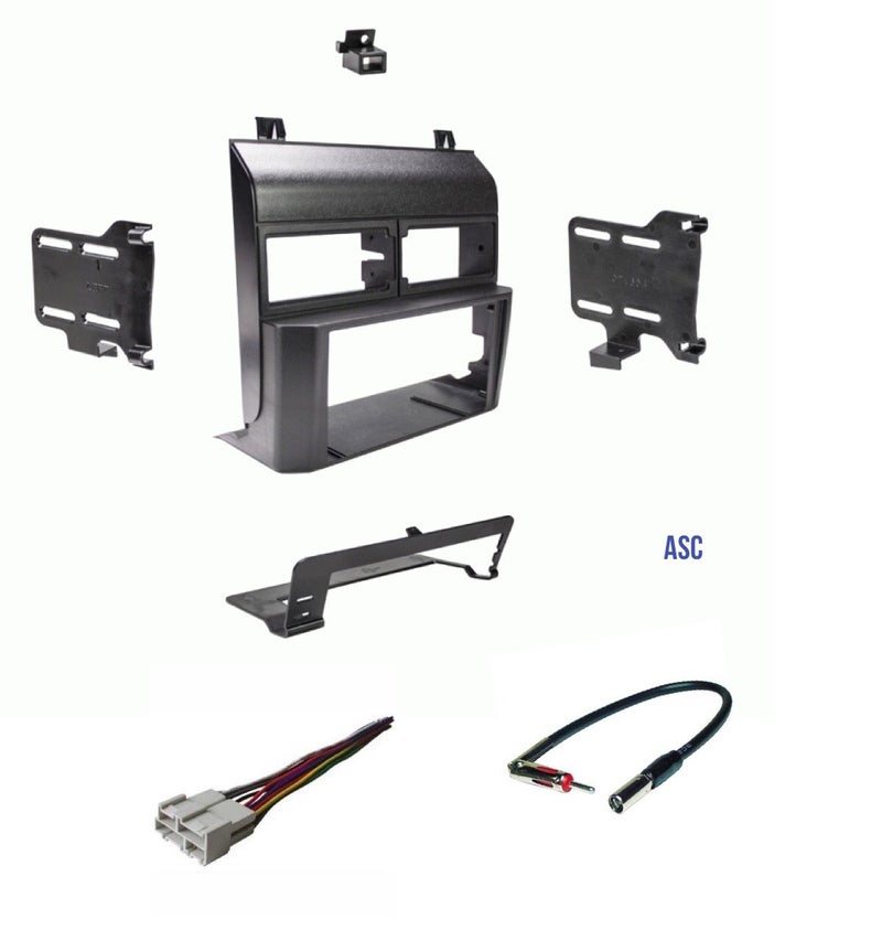 ASC Audio Car Stereo Dash Kit, Wire Harness, and Antenna Adapter for Installing a Double Din Radio for Some 1998-1994 Chevrolet GMC Pickup Truck SUV Suburban Blazer - Image 4