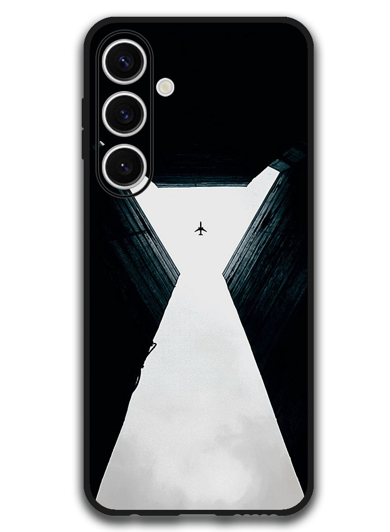 Theodor Protective Case Anti Scratch Shock Proof Bumper Cover For Samsung Galaxy S24 FE plane_bottom_view_symmetry - Image 1