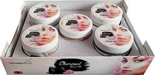 Professional Feel Black Charcoal Facial Kit  500gm Set of 5 - Image 4