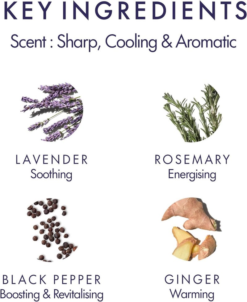 Aromatherapy Associates DeStress Muscle Shower Oil Powerful Blend of Rosemary Ginger and Black Pepper Essential Oils to Soothe and Heal the Body 845 fl oz - Image 3