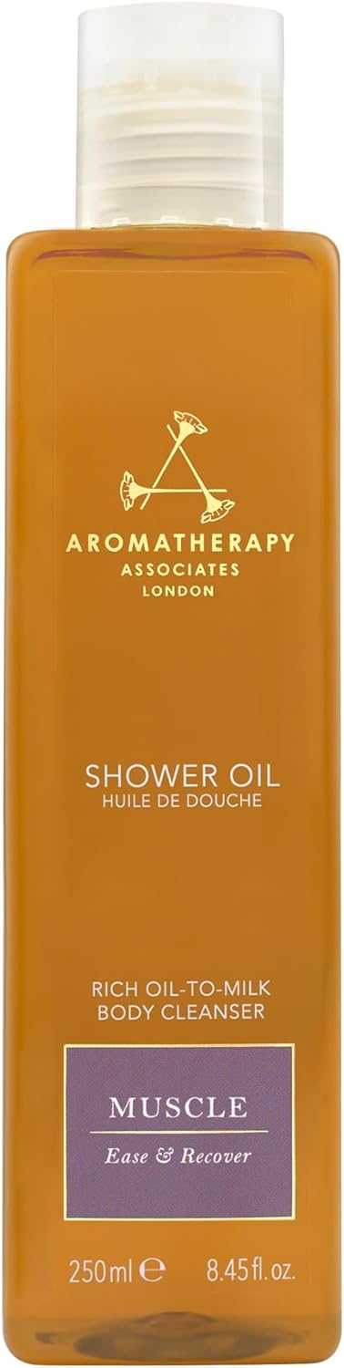 Aromatherapy Associates DeStress Muscle Shower Oil Powerful Blend of Rosemary Ginger and Black Pepper Essential Oils to Soothe and Heal the Body 845 fl oz - Image 1