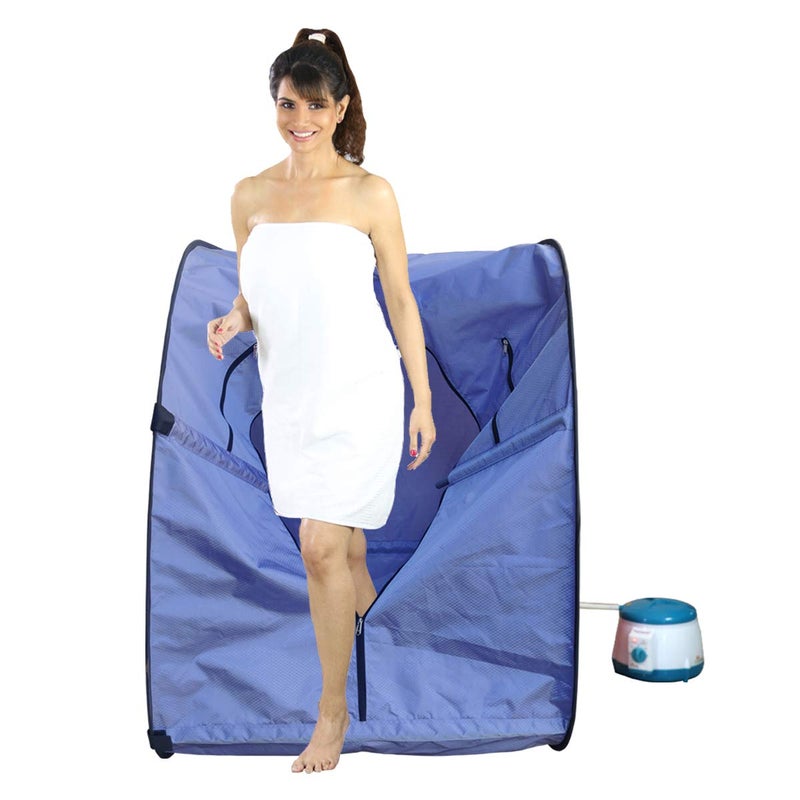 Kawachi Kawachi Portable Folding Safe Personal Steam Bath for Relaxation at Home Rejuvenator Lightweight Indoor Full Body Detox Therapy SteamSauna Spa Tent - Image 4