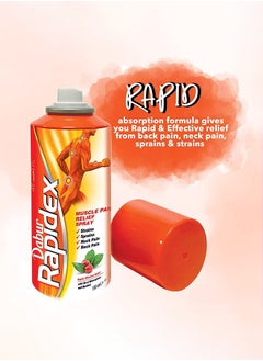 Dabur Natural Herbal Rapidex Spray Suitable For Muscle and Joint Pain Quick, Fast, and Deep Relief  - 150ml  - Image 4