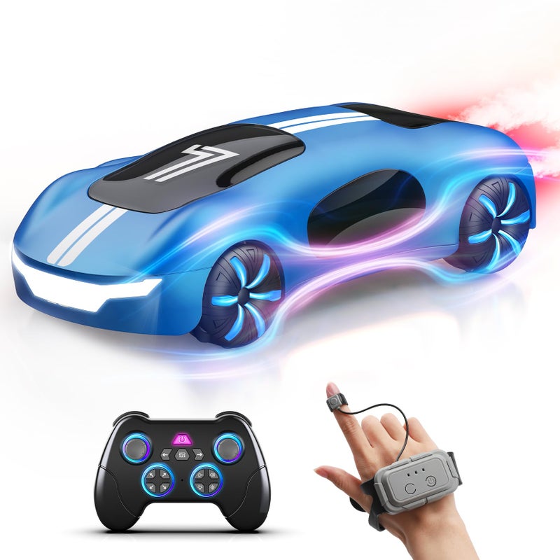 AEROQUEST Gesture Sensing Remote Control Car Drift RC Stunt Car with Light Spray Sound 24GHz Hobby RC Cars Toy for Kids 360 Rotate Birthday Gifts for Boys Girls 412 - Image 2