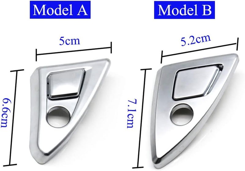 Goodithy Center Console Armrest Box Switch Cover for BMW 5 Series - Image 2