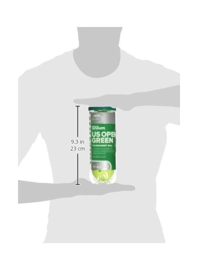 ويلسون مجموعة كرات للتنس مكونة من 3 قطع مع علبة تخزين - Image 5