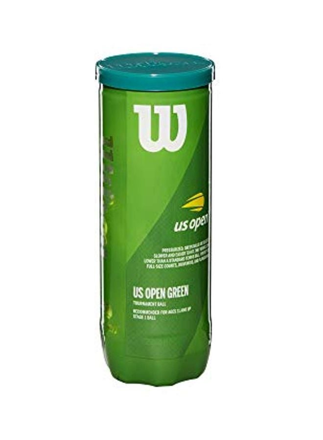 ويلسون مجموعة كرات للتنس مكونة من 3 قطع مع علبة تخزين - Image 3