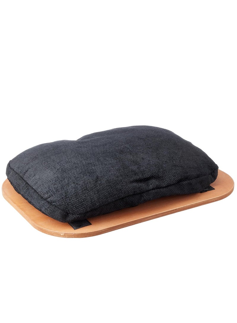 Laptop pillow for working, reading, writing, and laptop pad, black - Image 3