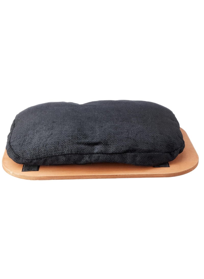 Laptop pillow for working, reading, writing, and laptop pad, black - Image 4