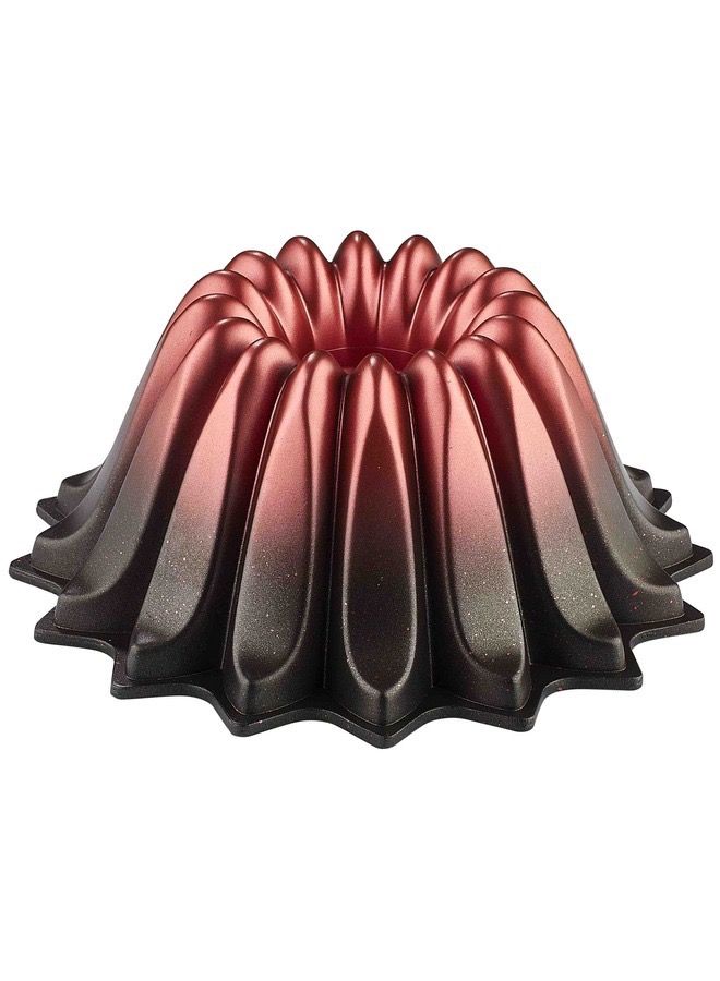 OMS Granite Cake mould 24 cm Die Cast Primrose Red - Image 1