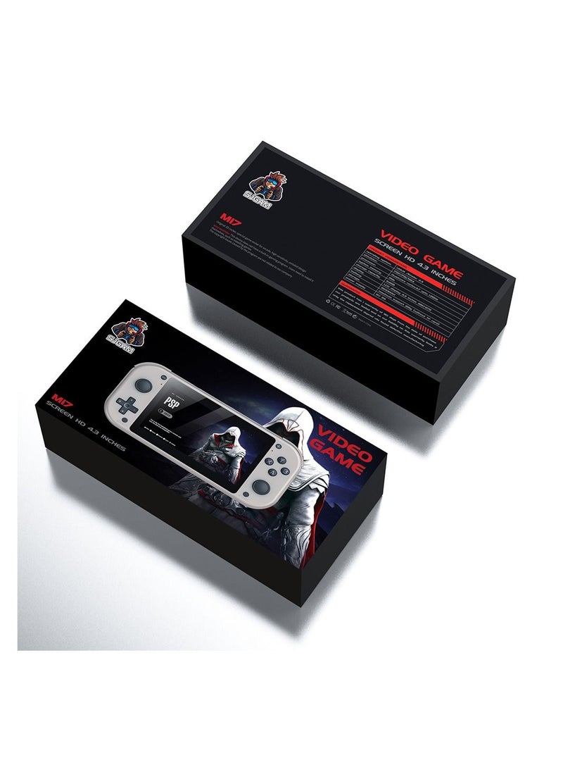 Generic - Boyhom M17 Retro Handheld-Videospiel konsole Open-Source-Linux-System 4,3 Zoll IP-Bildschirm tragbare Tasche Video-Player - Image 1