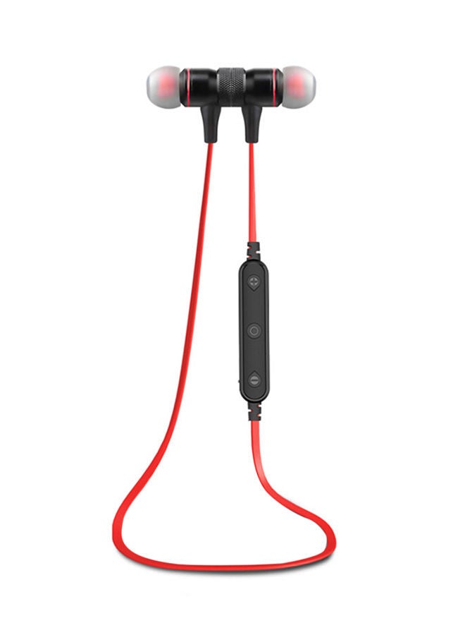 NIBEMINENT Wireless Over-Neck Earphone Red - Image 1