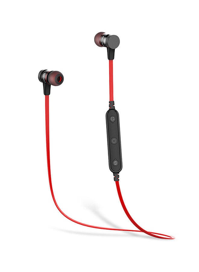 NIBEMINENT Wireless Over-Neck Earphone Red - Image 2