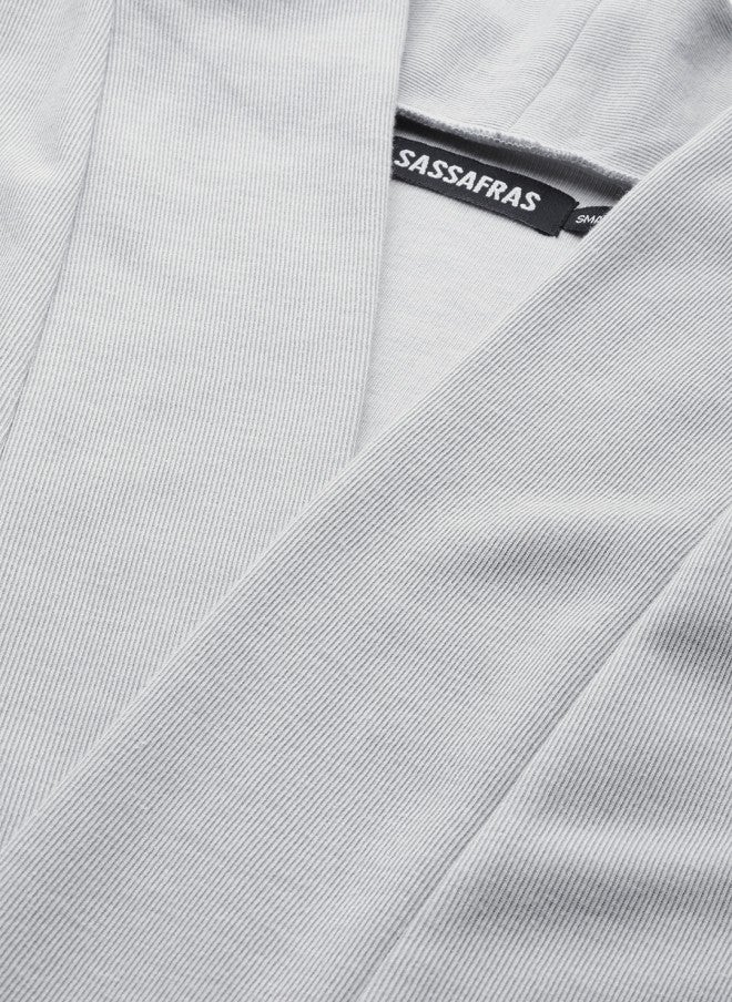 ساسافراس شال طويل رمادي نسائي - Image 2