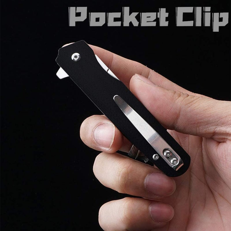edcfans EDC Folding Scalpel Knife: G10 Handle, EDC Pocket Utility Knife with 10 Replaceable Scalpel Blades. - Image 4
