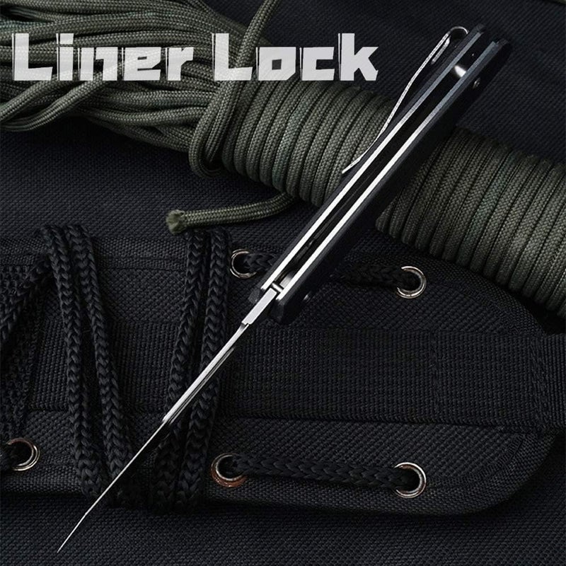 edcfans EDC Folding Scalpel Knife: G10 Handle, EDC Pocket Utility Knife with 10 Replaceable Scalpel Blades. - Image 5