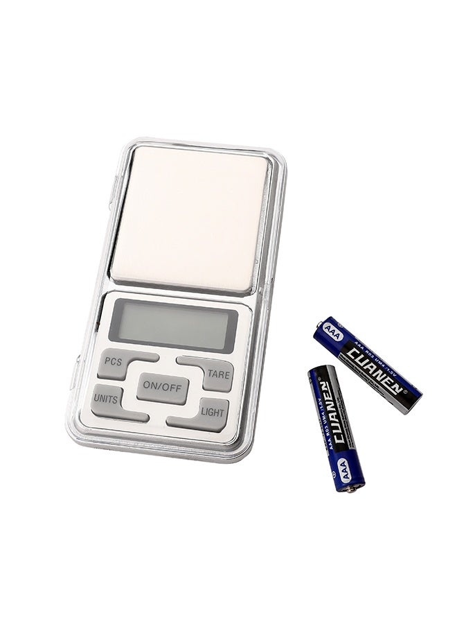 LAWAZIM Electronic Scale - Max 500g - Digital Pocket Scale with 0.01g High Precision, LCD Backlight Display, and Tare Function - Mini Scale for Small Food, Jewelry, Powder, Gold - Batteries Included - Image 2