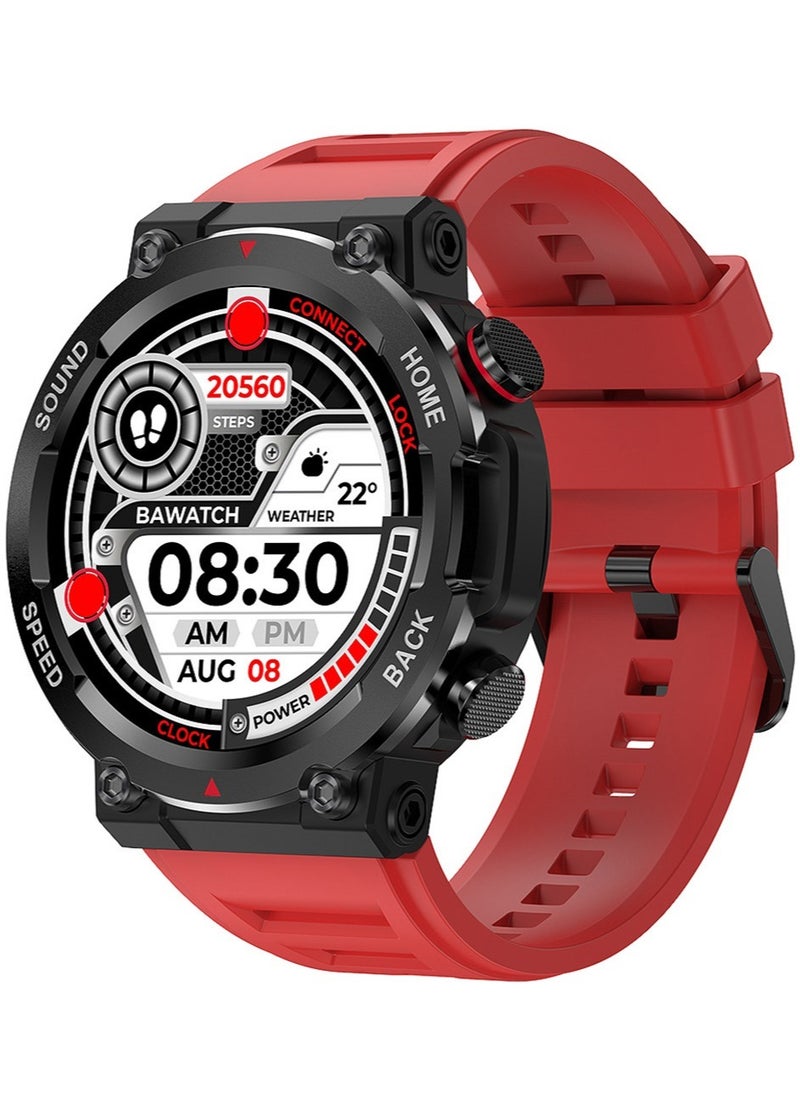 RollsTimi  - Men's Sports Smartwatches Military Waterproof Smart Watch for Women Fitness Tracker, Bluetooth Call, Heart Rate Blood Pressure Monitoring - Image 1