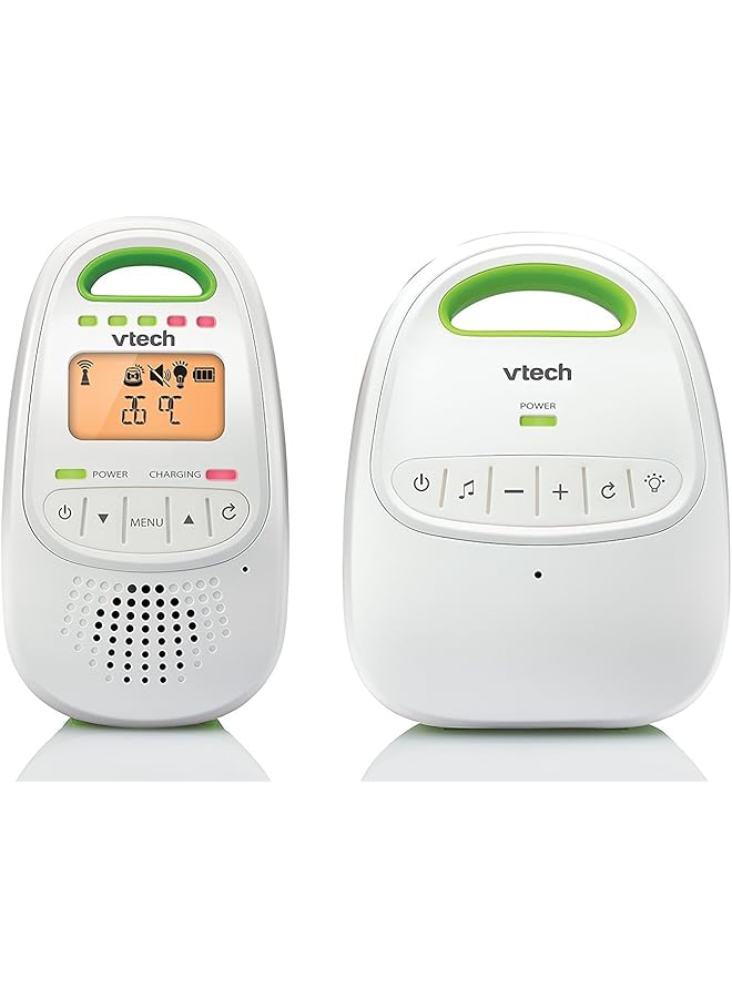 في تك جهاز مراقبة الأطفال الصوتي الرقمي بإضاءة خلفية Vtbm2000 مع شاشة LCD باللونين الأبيض والأخضر - Image 1